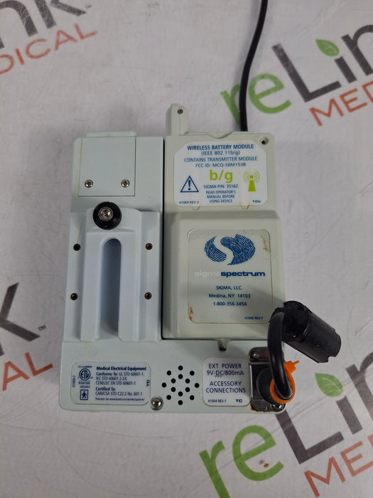 Baxter Sigma Spectrum 6.05.14 with B/G Battery Infusion Pump