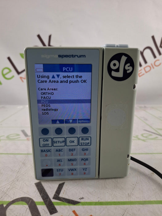 Baxter Sigma Spectrum 6.05.13 without Battery Infusion Pump