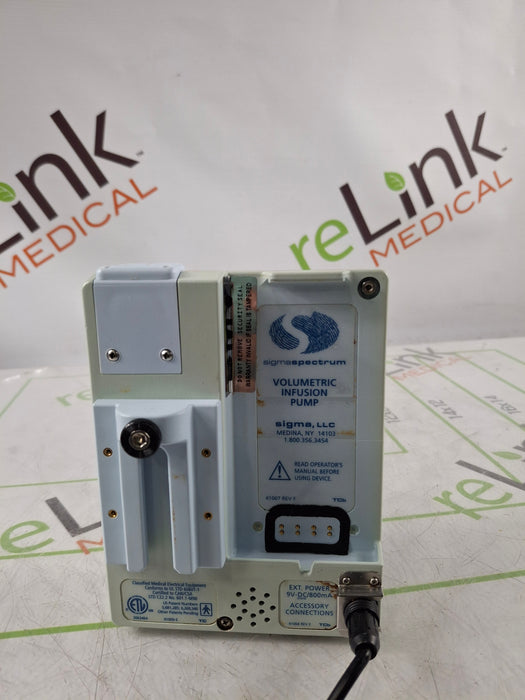 Baxter Sigma Spectrum 6.05.13 without Battery Infusion Pump