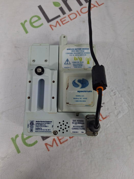 Baxter Sigma Spectrum 6.05.14 with B/G Battery Infusion Pump
