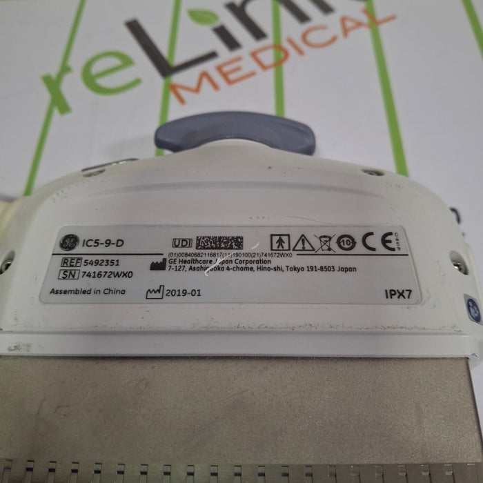 GE Healthcare IC5-9-D Endocavity Transducer