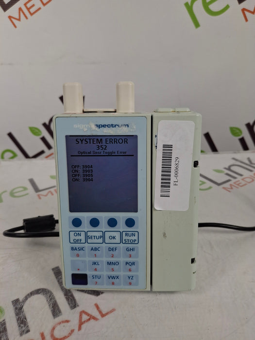 Baxter Sigma Spectrum 6.05.14 with A/B/G/N Battery Infusion Pump