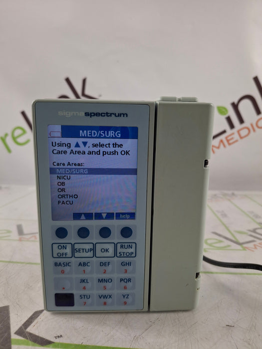 Baxter Sigma Spectrum 6.02.07 without Battery Infusion Pump