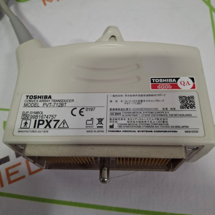 Toshiba PVT-712BT Convex Array Transducer