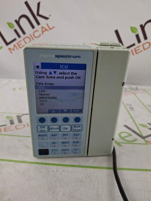 Baxter Sigma Spectrum 6.02.07 without Battery Infusion Pump