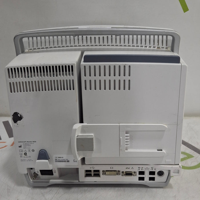 GE Healthcare Carescape B650 Anesthesia Care Patient Monitor