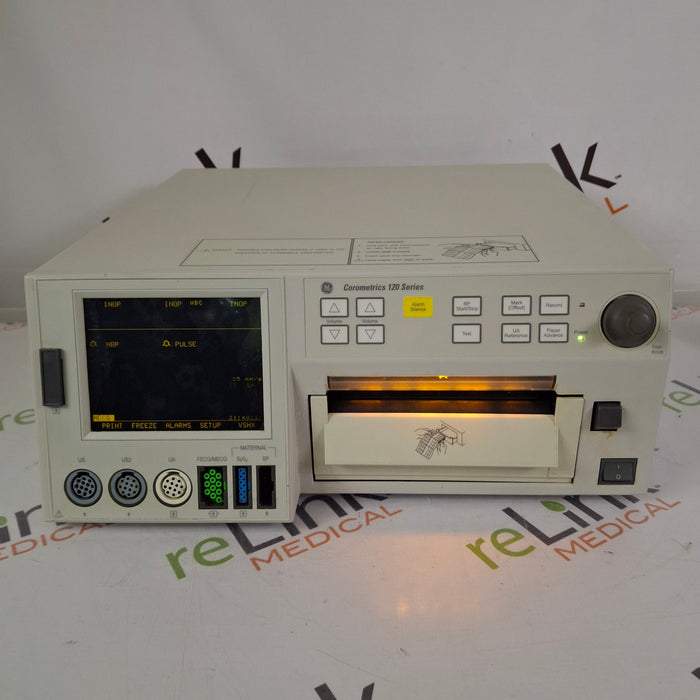 GE Healthcare Corometrics 120 Model 129 Fetal Monitor