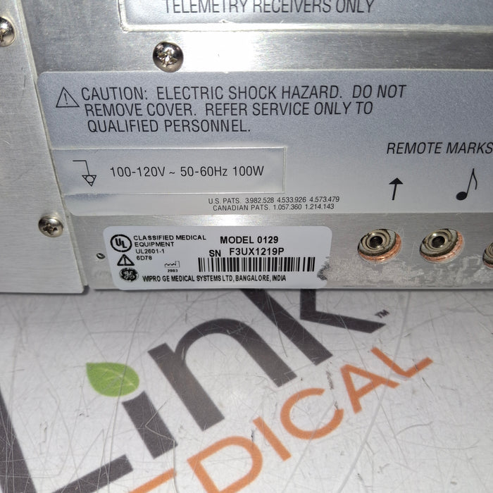 GE Healthcare Corometrics 120 Model 129 Fetal Monitor