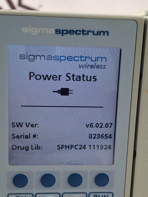 Baxter Baxter Sigma Spectrum 6.02.07 without Battery Infusion Pump Infusion Pump reLink Online