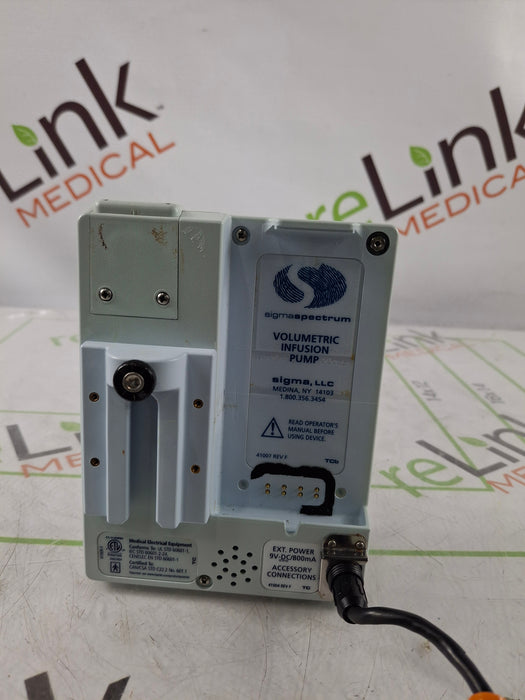 Baxter Sigma Spectrum 6.02.07 without Battery Infusion Pump