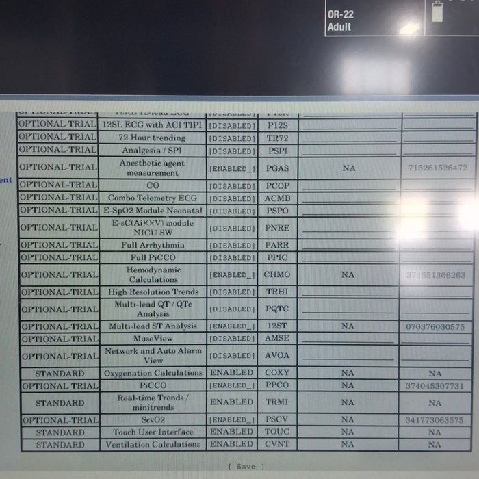 GE Healthcare Carescape B650 Anesthesia Care Patient Monitor