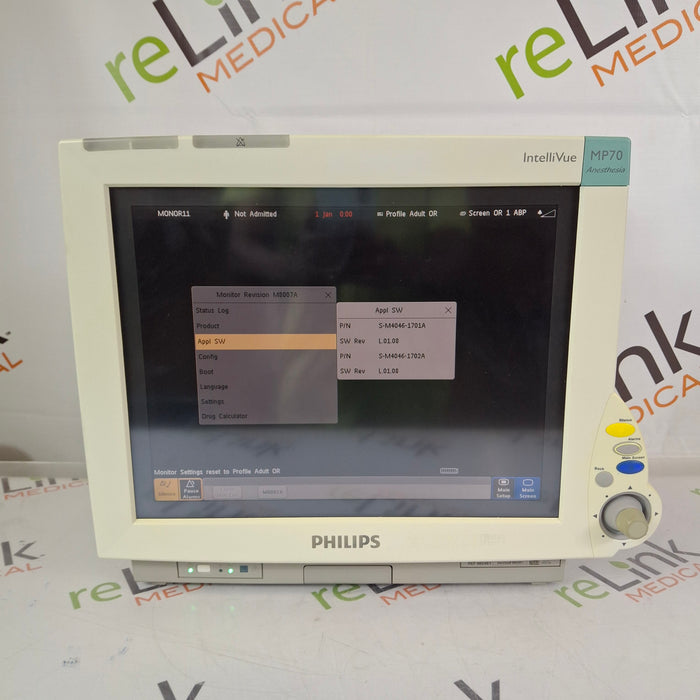 Philips IntelliVue MP70 - Anesthesia Patient Monitor