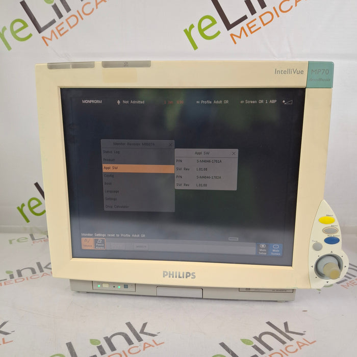 Philips IntelliVue MP70 - Anesthesia Patient Monitor