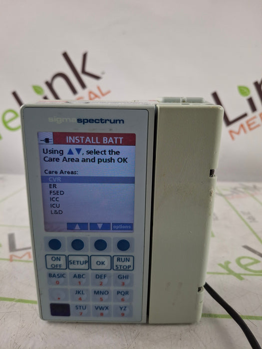 Baxter Sigma Spectrum 6.05.14 without Battery Infusion Pump