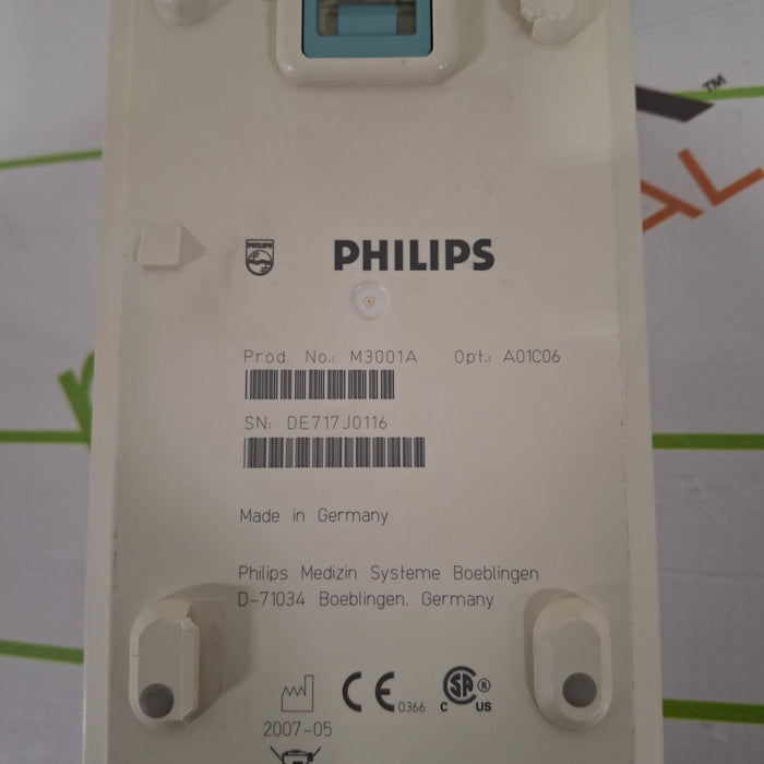 Philips M3001A-A01C06 Fast SpO2, NIBP, ECG, Temp, IBP MMS Module