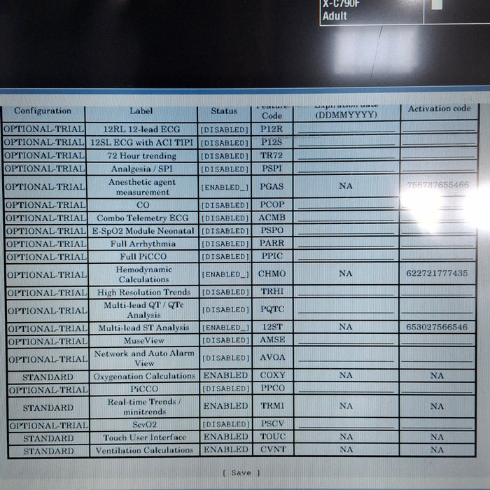 GE Healthcare Carescape B650 Anesthesia Care Patient Monitor