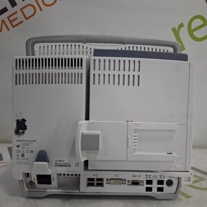 GE Healthcare Carescape B650 Anesthesia Care Patient Monitor