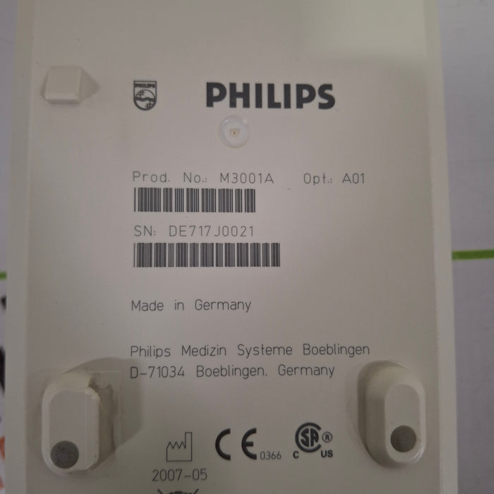 Philips M3001A-A01 Fast SpO2, NIBP, ECG MMS Module