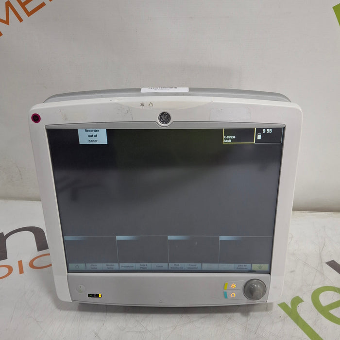 GE Healthcare Carescape B650 Anesthesia Care Patient Monitor