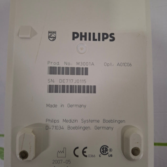 Philips M3001A-A01C06 Fast SpO2, NIBP, ECG, Temp, IBP MMS Module