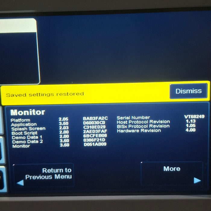 Covidien BIS Monitoring System Bispectral Index Monitor