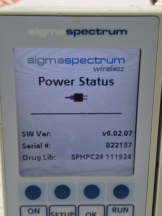 Baxter Sigma Spectrum 6.02.07 without Battery Infusion Pump