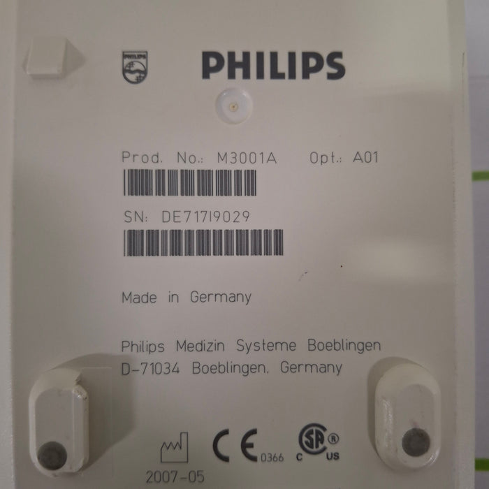 Philips M3001A-A01 Fast SpO2, NIBP, ECG MMS Module