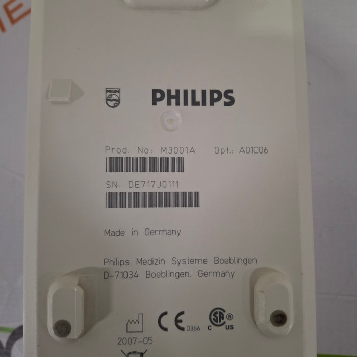 Philips M3001A-A01C06 Fast SpO2, NIBP, ECG, Temp, IBP MMS Module