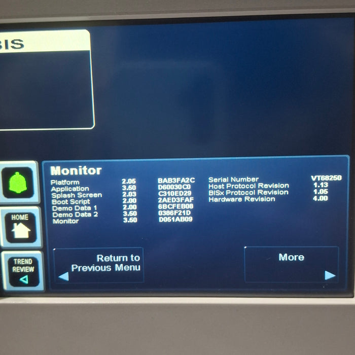 Covidien BIS Monitoring System Bispectral Index Monitor