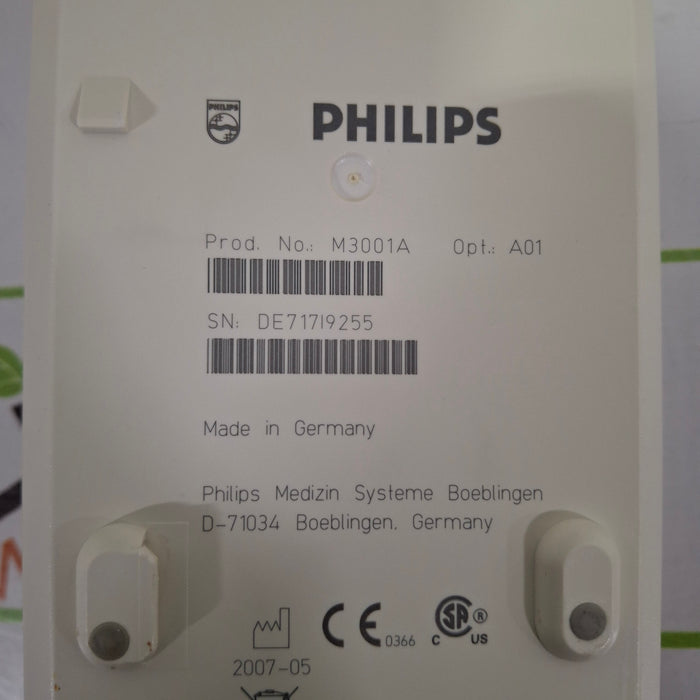 Philips M3001A-A01 Fast SpO2, NIBP, ECG MMS Module