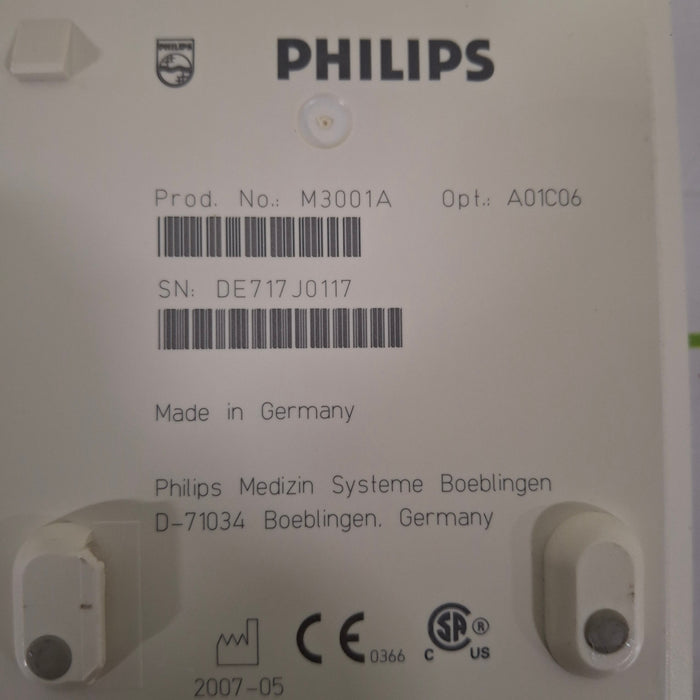 Philips M3001A-A01C06 Fast SpO2, NIBP, ECG, Temp, IBP MMS Module