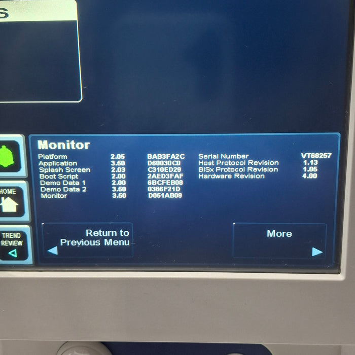 Covidien BIS Monitoring System Bispectral Index Monitor