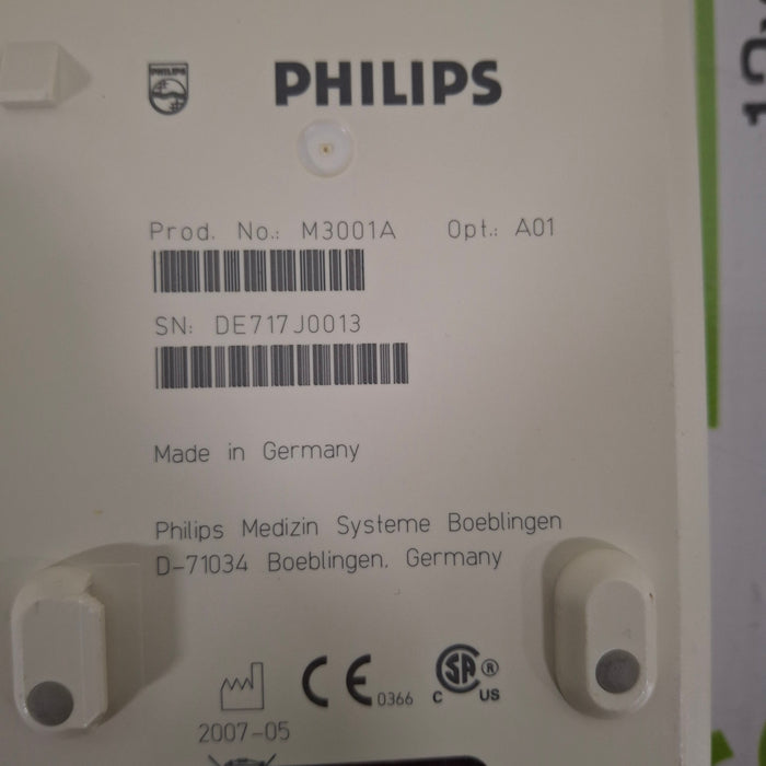 Philips M3001A-A01 Fast SpO2, NIBP, ECG MMS Module
