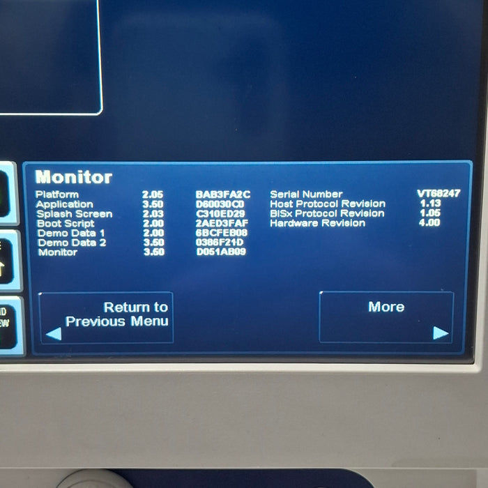 Covidien BIS Monitoring System Bispectral Index Monitor