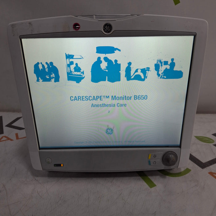 GE Healthcare Carescape B650 Anesthesia Care Patient Monitor