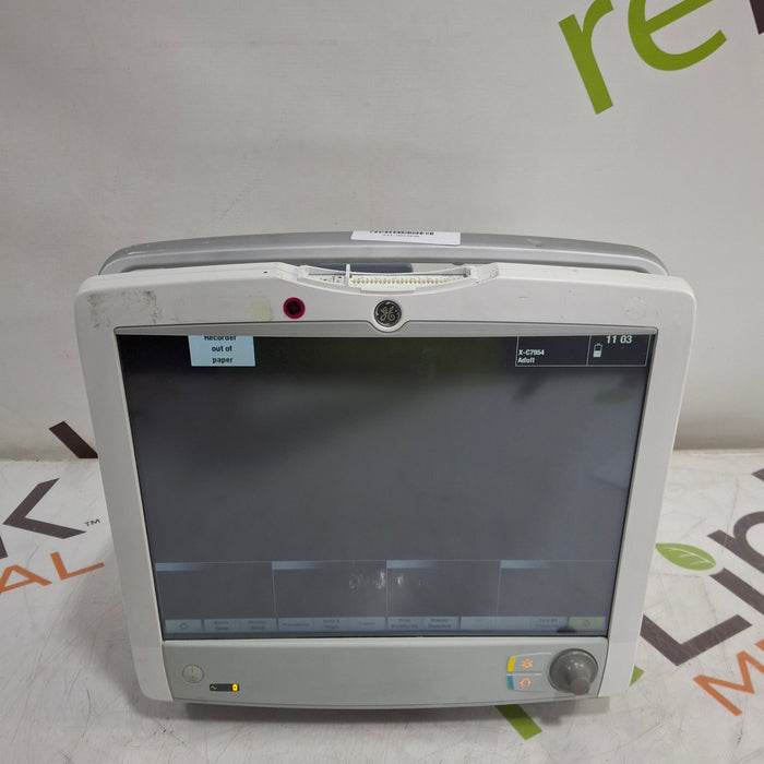 GE Healthcare Carescape B650 Anesthesia Care Patient Monitor