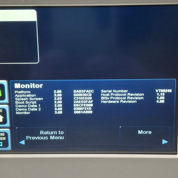 Covidien BIS Monitoring System Bispectral Index Monitor