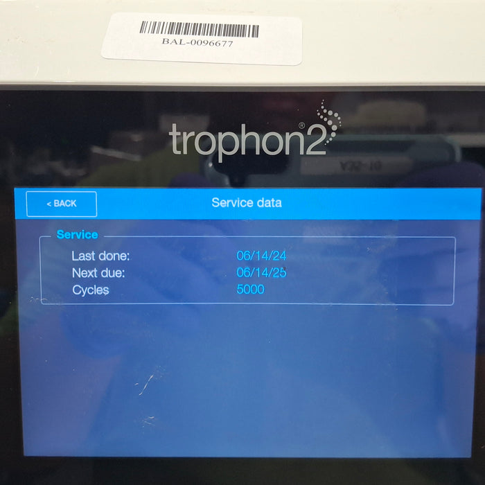 NanoSonics Trophon 2 High Level Disinfection