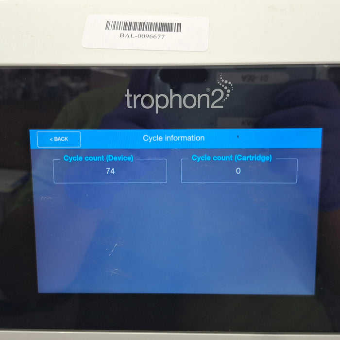 NanoSonics Trophon 2 High Level Disinfection