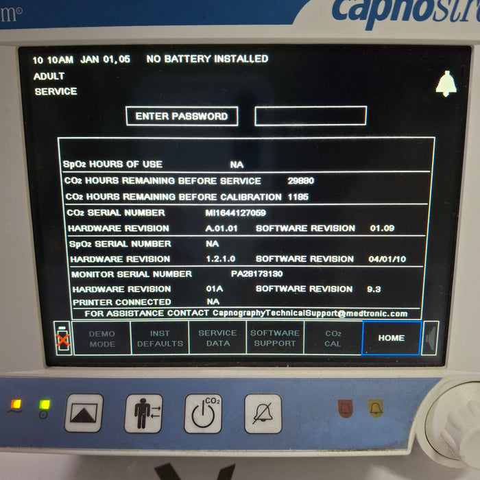 Oridion Capnostream 20P Capnography Monitor