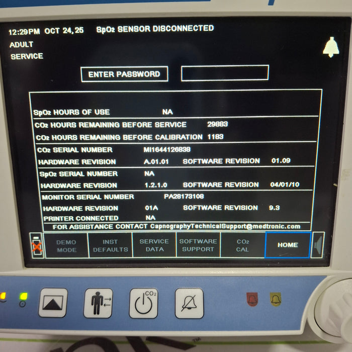 Oridion Capnostream 20P Capnography Monitor