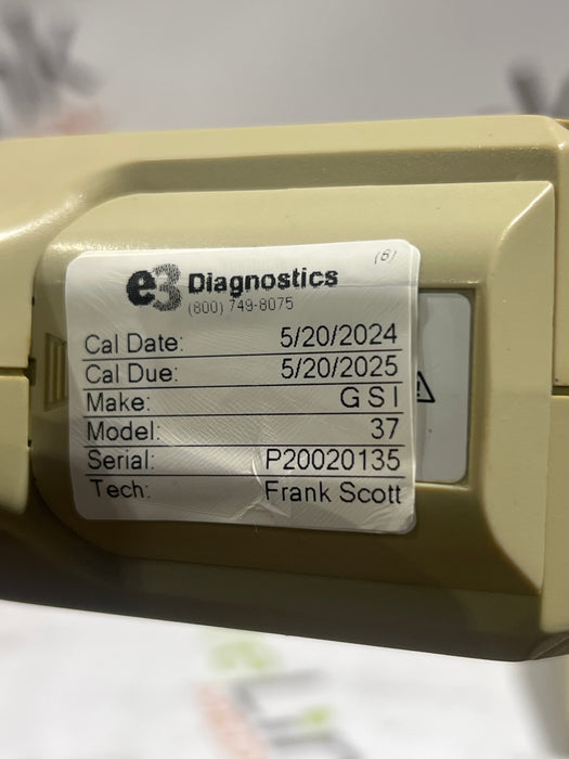 Grason Stadler GSI 37 Auto Tympanometer