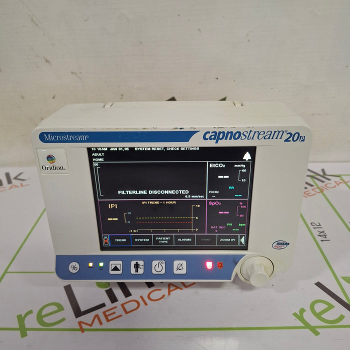 Oridion Capnostream 20P Capnography Monitor
