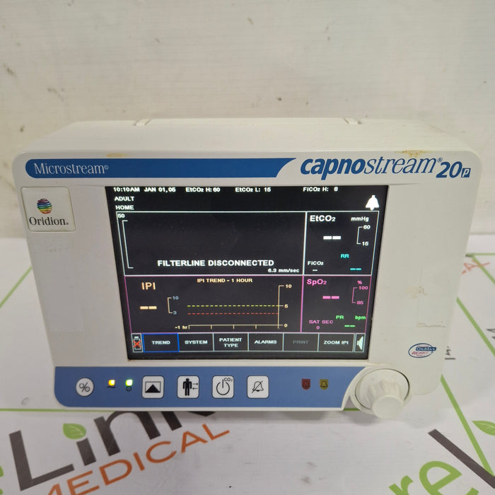 Oridion Capnostream 20P Capnography Monitor