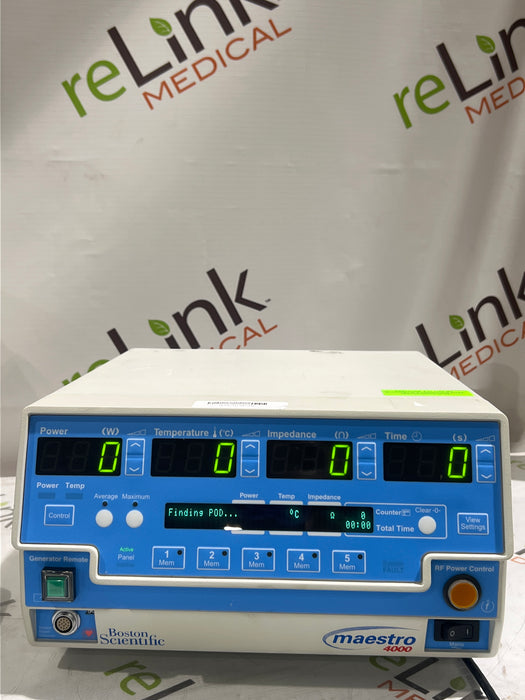 Boston Scientific Maestro 4000 Cardian Ablation System