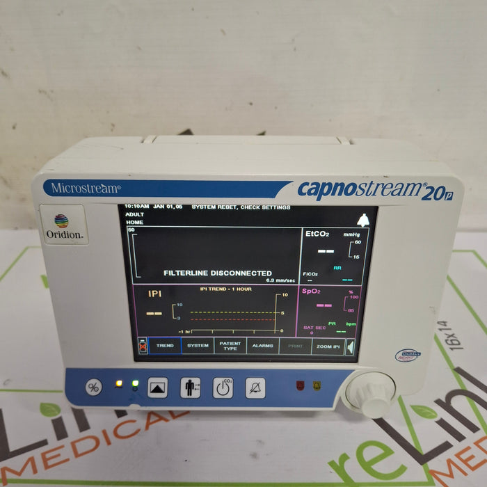 Oridion Capnostream 20P Capnography Monitor