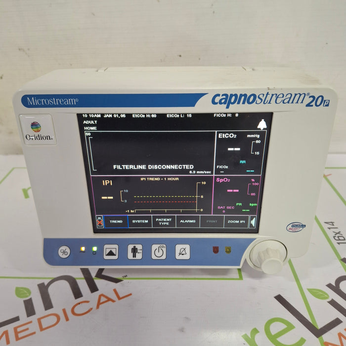 Oridion Capnostream 20P Capnography Monitor
