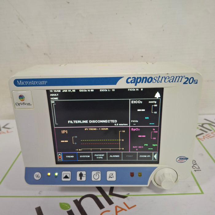 Oridion Capnostream 20P Capnography Monitor