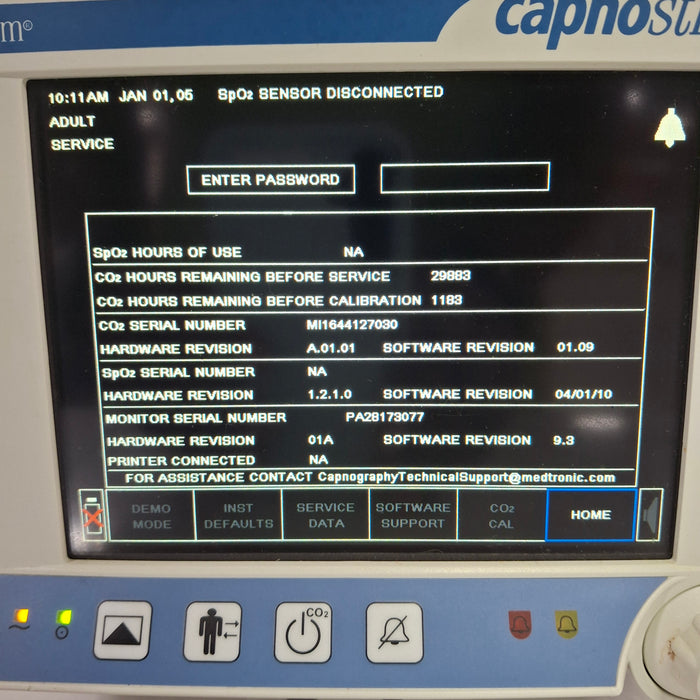 Oridion Capnostream 20P Capnography Monitor