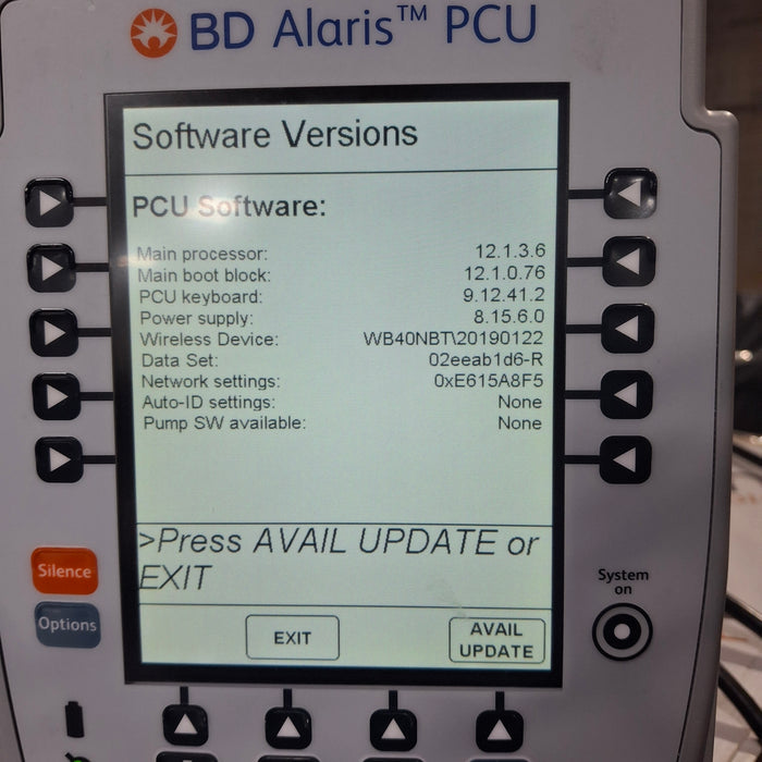 Becton Dickinson 8015 Large Screen POC Infusion Pump